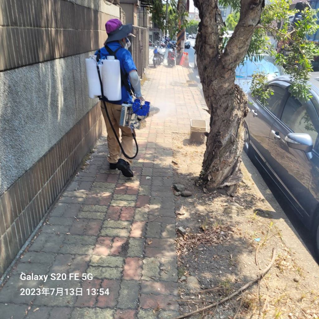 桃園病媒蚊防治｜戶外噴霧消毒